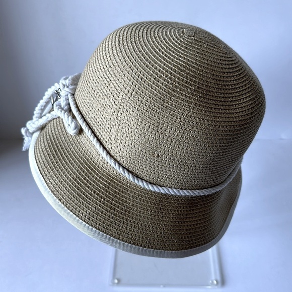 SCALA Nautical Tan Summer Hat - Picture 4 of 7